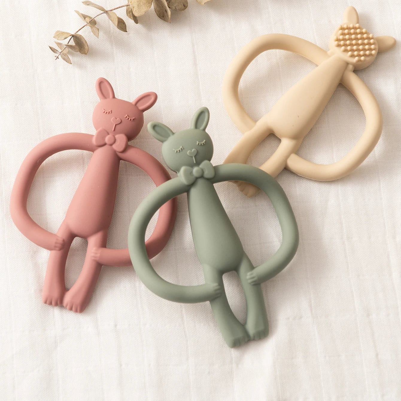 Cartoon Rabbit Silicone Baby Teether