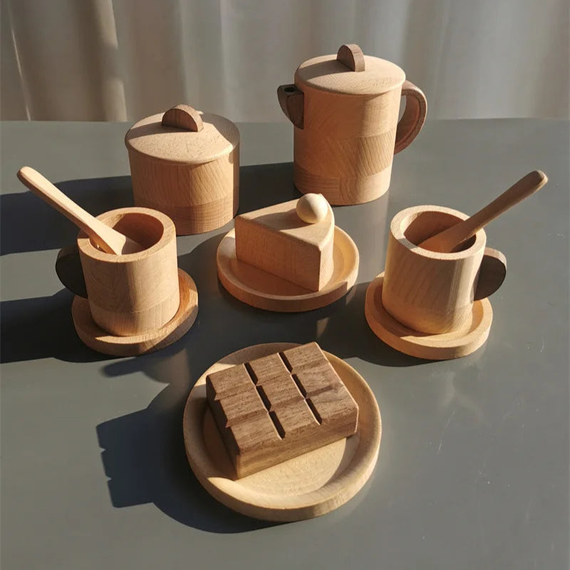Montessori Wooden Café & Bakery Sets | Oliver Montessori