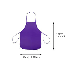 12pcs Kids Non-woven Fabric Aprons| Oliver Montessori