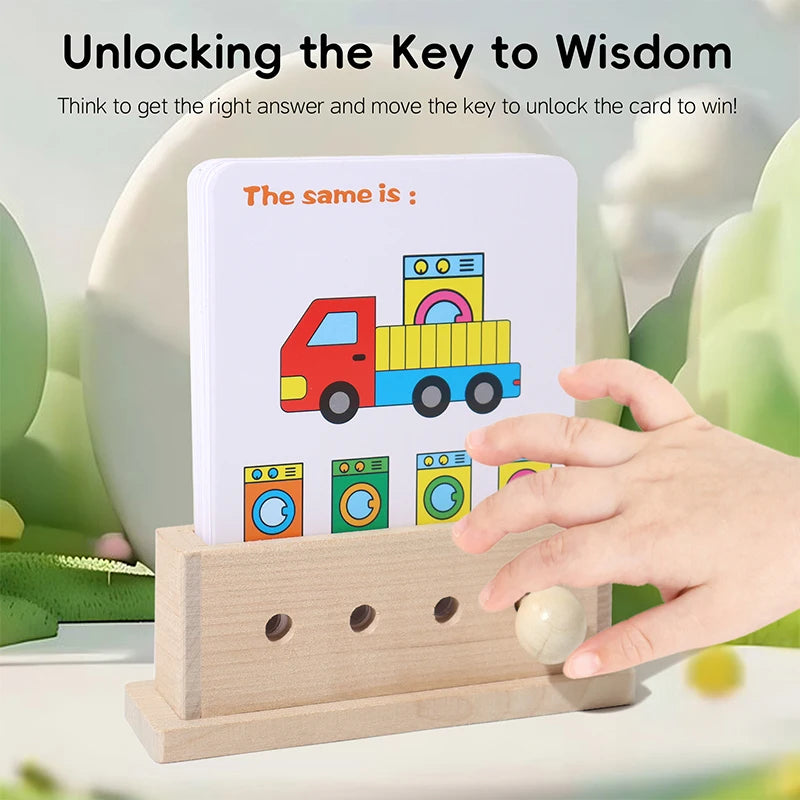 Logical Thinking Game - Montessori Problem-Solving Toy for Kids