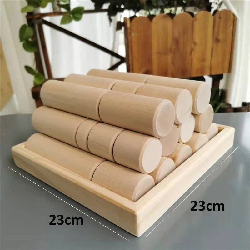 Wooden Building Rollers & Stacking Cylinders