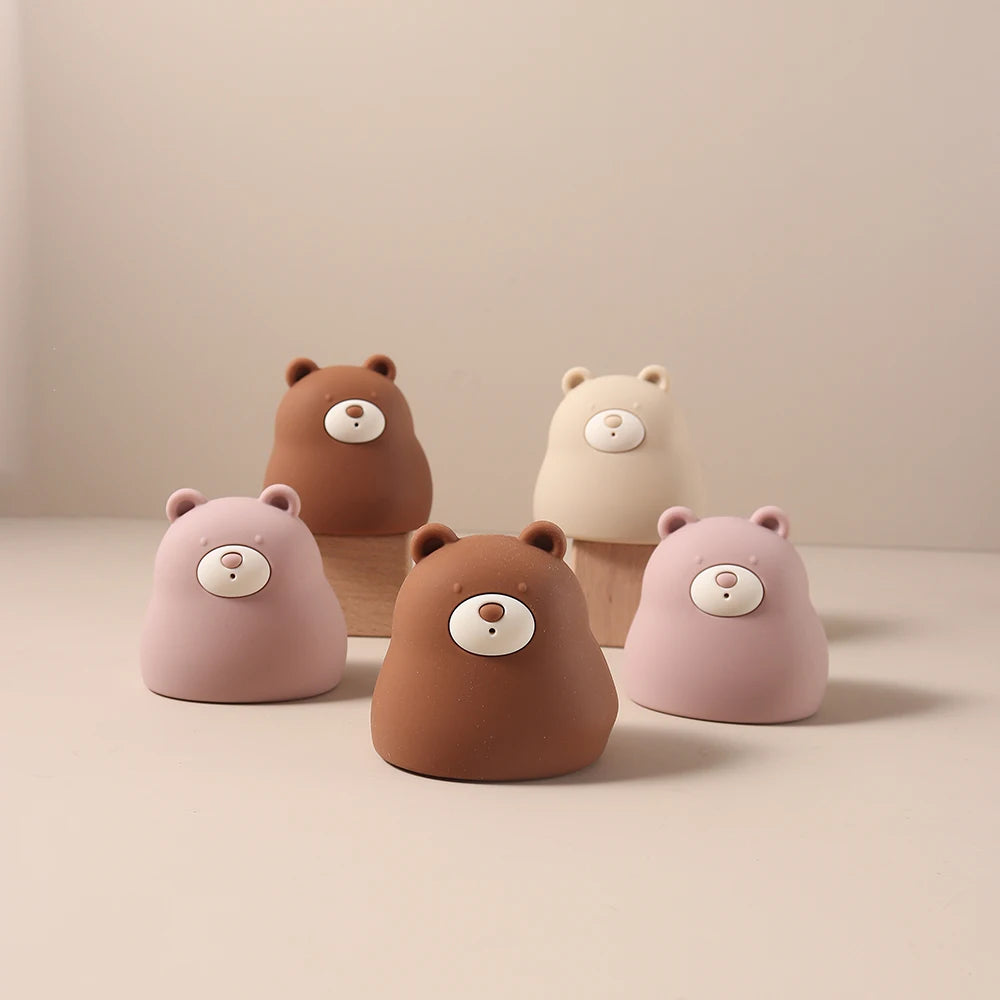 Silicone Bear Bath Toy | Oliver & Company Montessori Toys