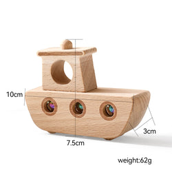 Roller Ball Boat Toy | Oliver & Company Montessori Toys