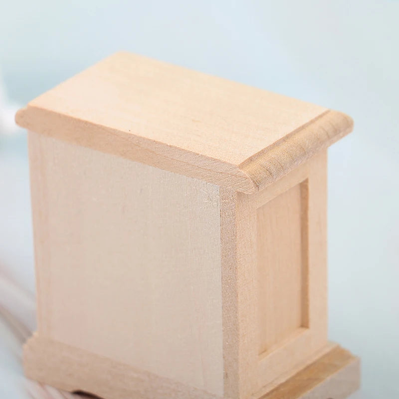 Wooden block with a textured surface on a light blue background Oliver Montessori Toys