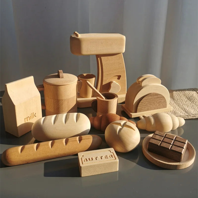 Montessori Wooden Café & Bakery Sets | Oliver Montessori
