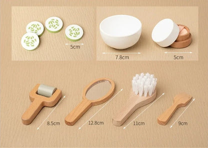 Spa Beauty Mask Set | Wooden Simulation Toys for Kids