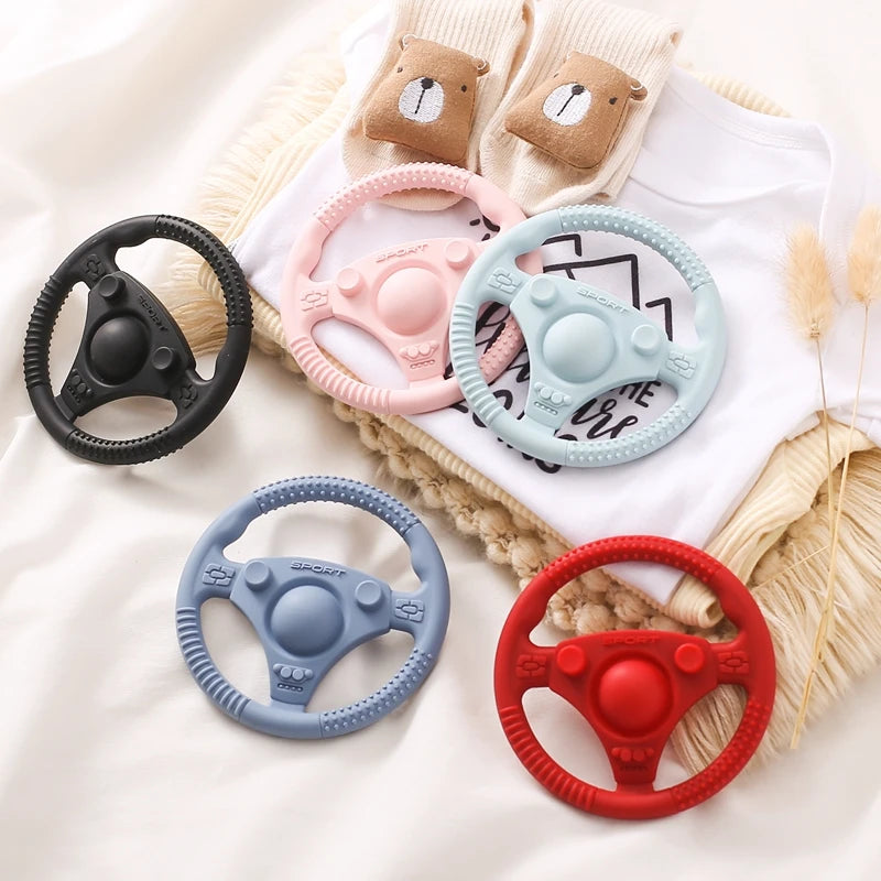 Steering Wheel Silicone Teether