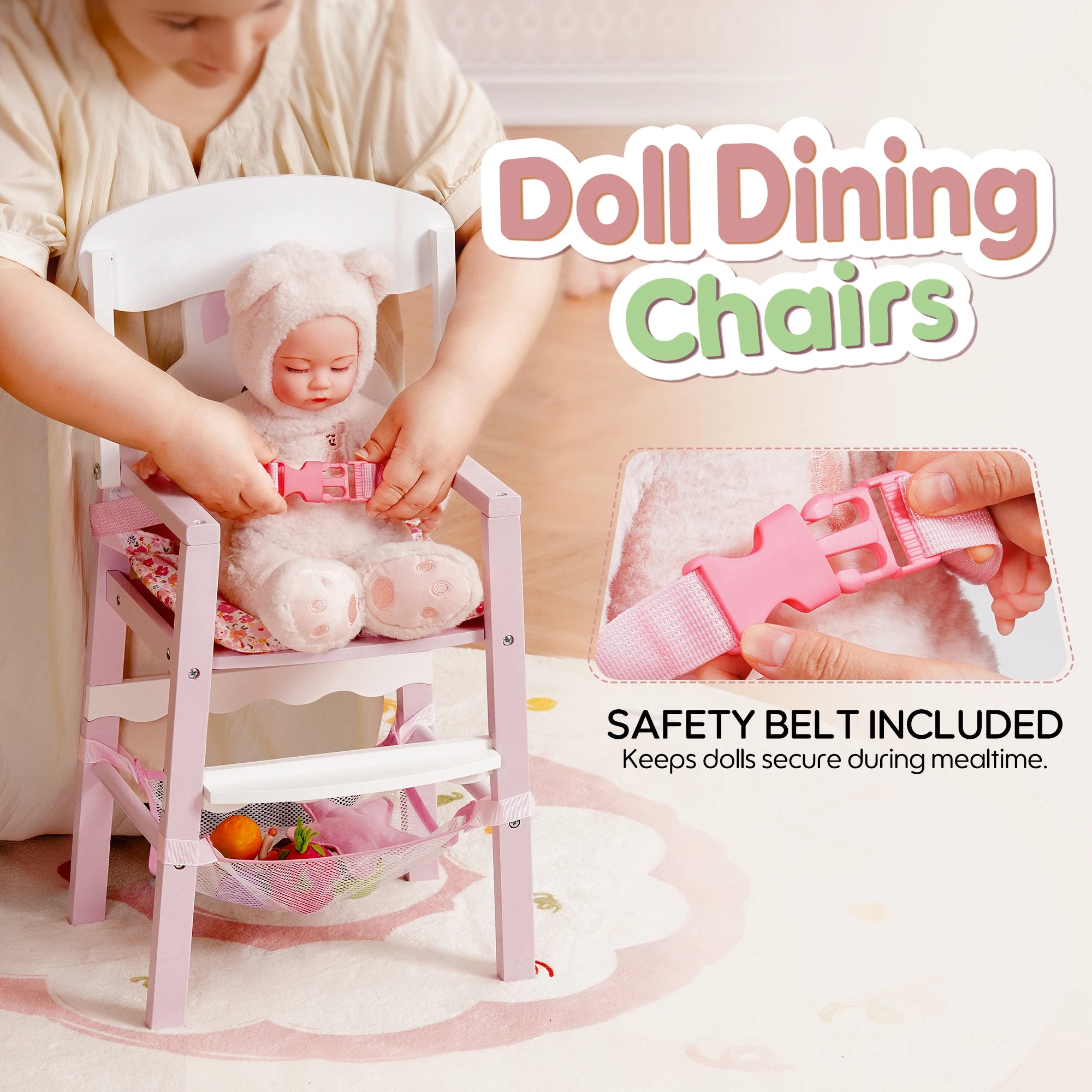 Bunny Doll Highchair