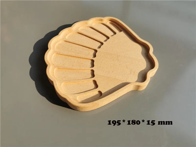 Wooden Round Sorting Trays