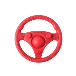 Cartoon Steering Wheel Baby Teething Toy | Oliver Montessori