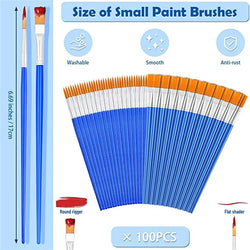 100pcs Paint Brushes Set for Kids | Oliver Montessori Toys