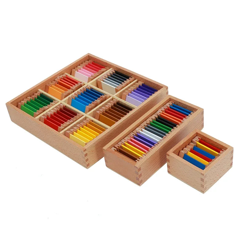Montessori Color Tablets Complete Set Sensorial Material
