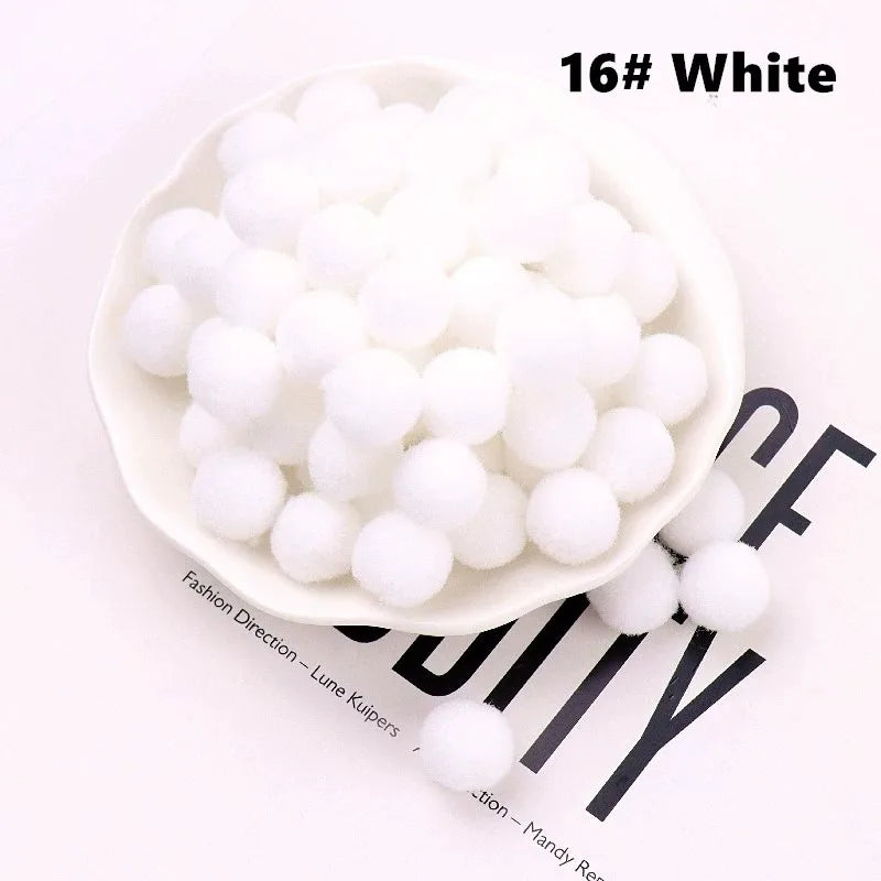 White beads in a bowl on a magazine with '16# White' text.