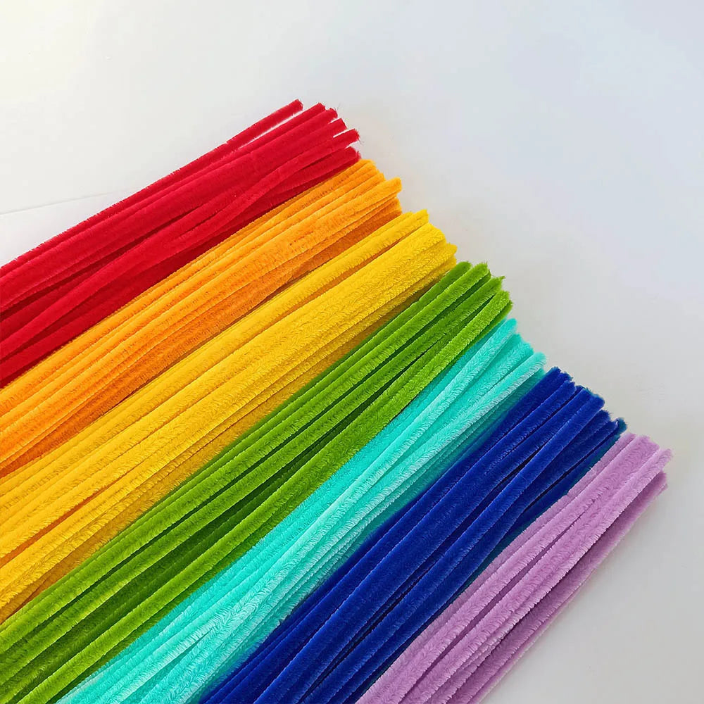 Pipe Cleaners for Kids Crafts – 200/250/350 Piece Color Sets 
