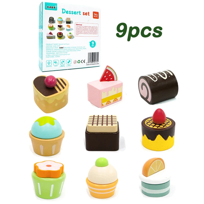 Wooden Kitchen Pretend Play Sets– Montessori Tableware & Cooking Toys