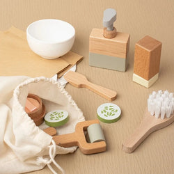 Spa Beauty Mask Set | Wooden Simulation Toys for Kids