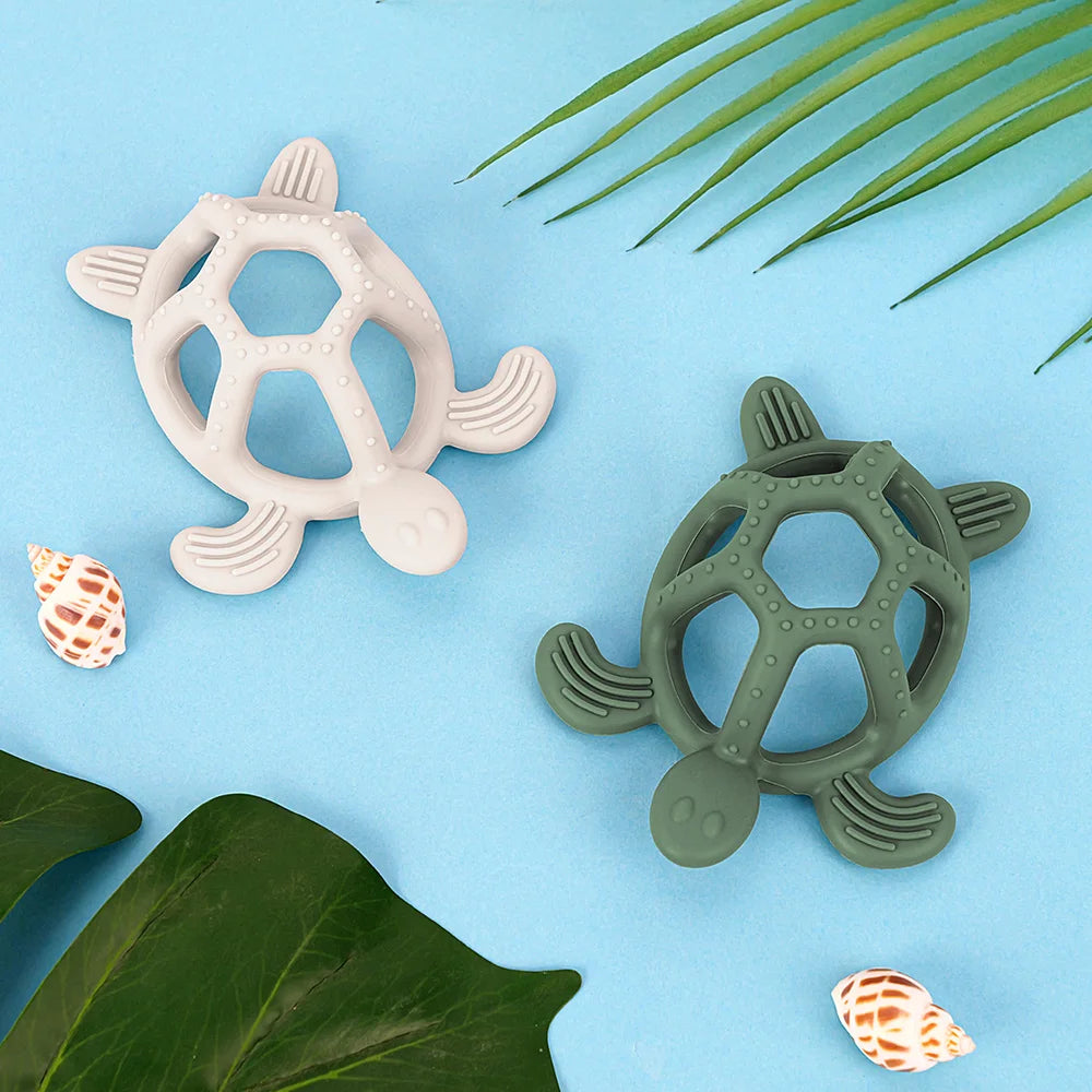 Teether – Cartoon Turtle Design