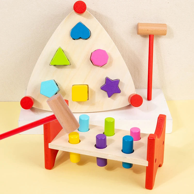 Hammering Bench and Shape Pounding Toy