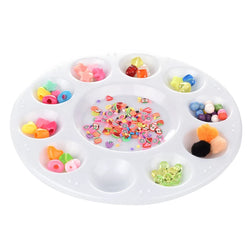 15pcs Round Paint Tray Palettes | Oliver Montessori Toys