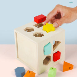 Montessori Educational Shape Sorting Toy | Oliver Montessori