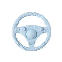 Cartoon Steering Wheel Baby Teething Toy | Oliver Montessori