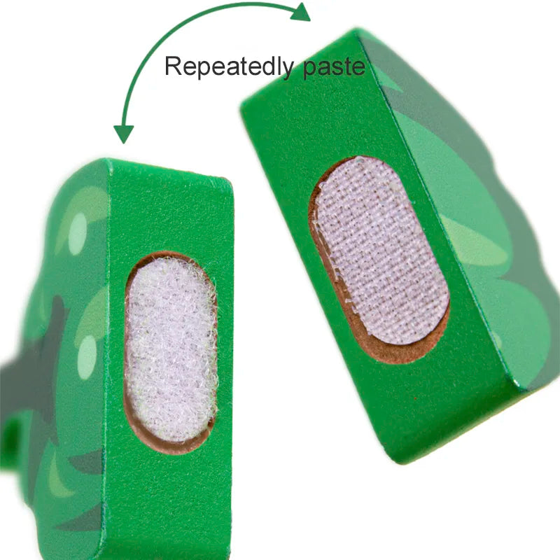 Green foam block with white paste being repeatedly applied, on a white background.