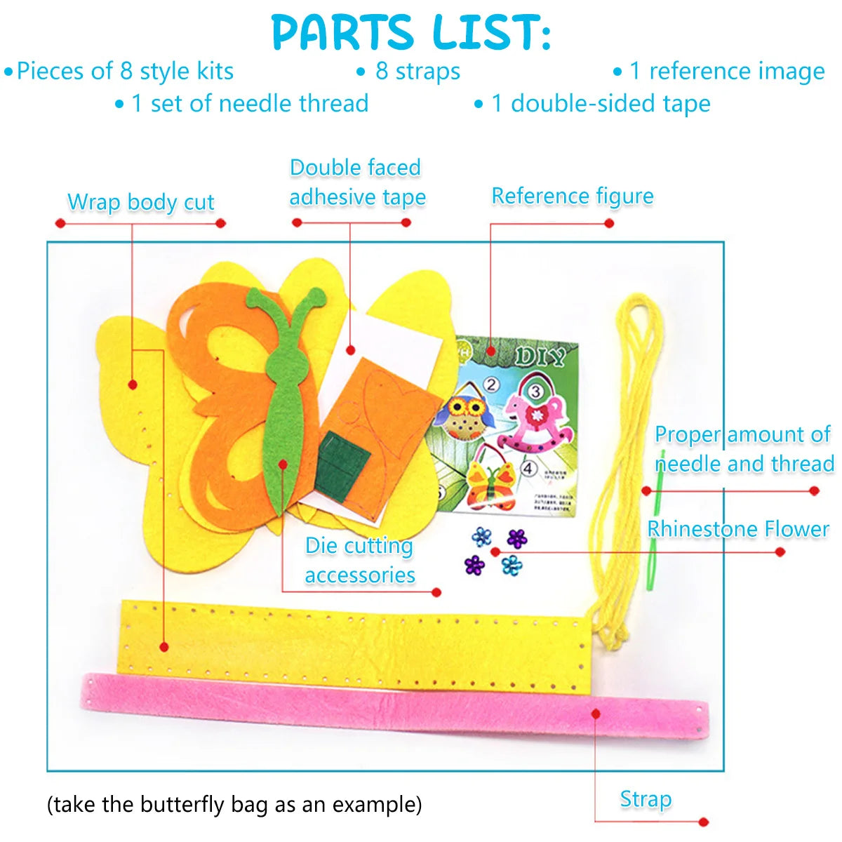DIY Felt Purse Sewing Kit for Girls – Oliver & Company