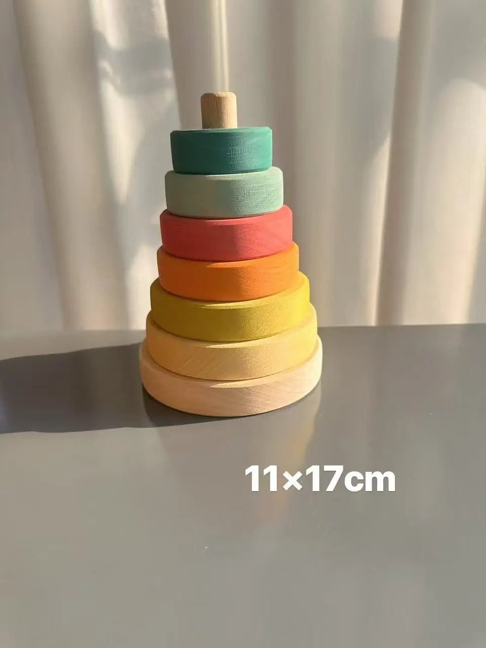 Rainbow Ring Stacking Tower
