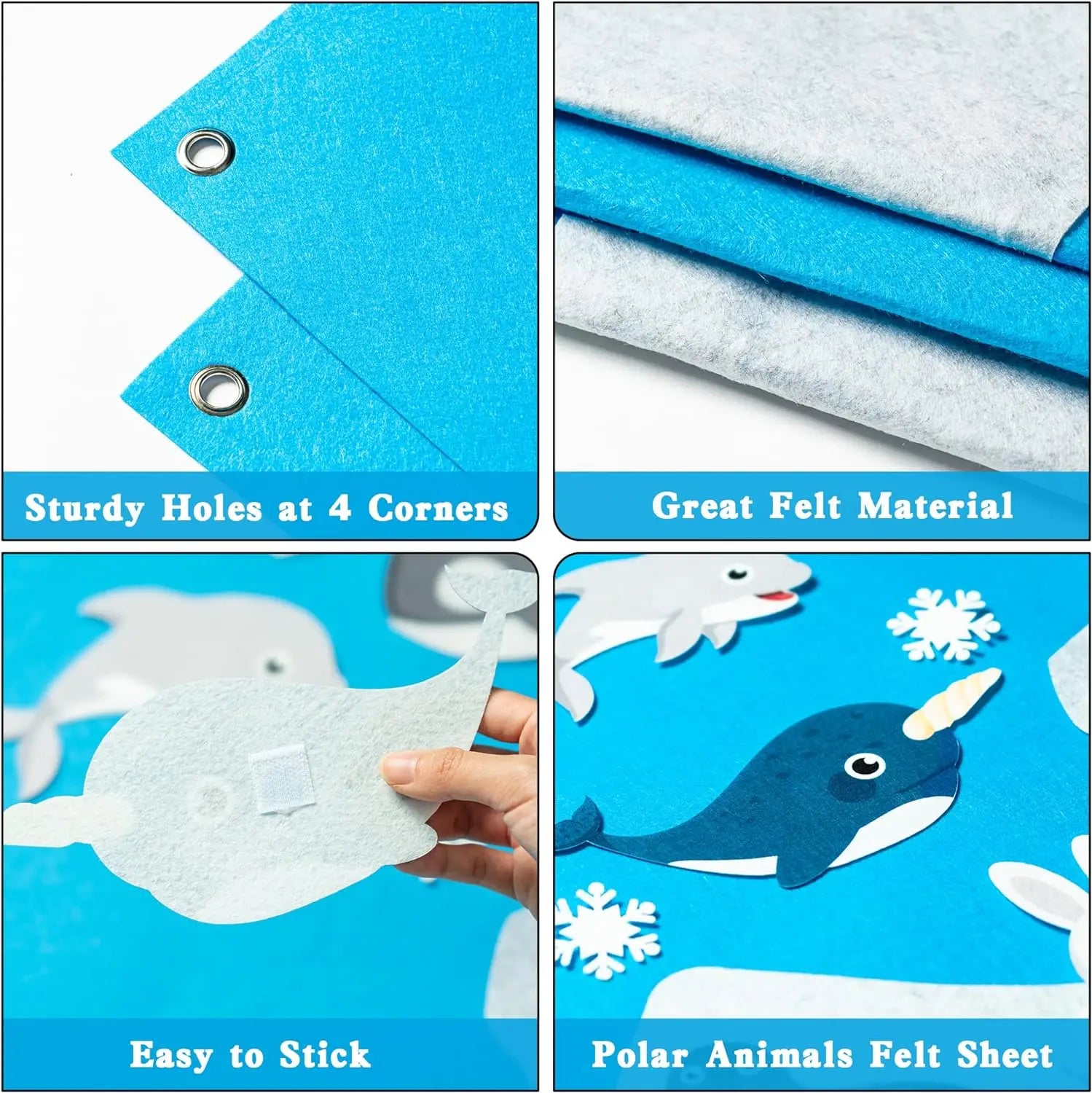 Felt Story Board for Kids – Themed Storytelling Set – Oliver & Company