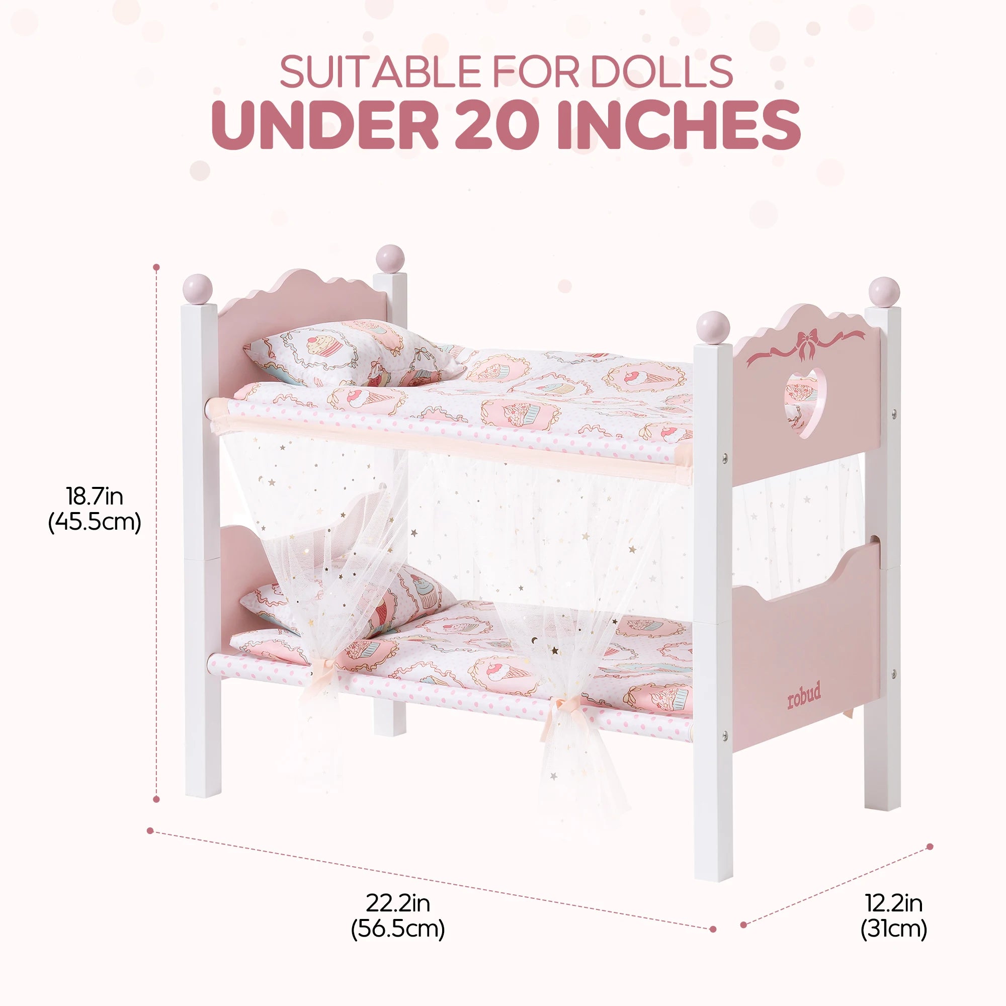 Stackable Doll Bunk Beds