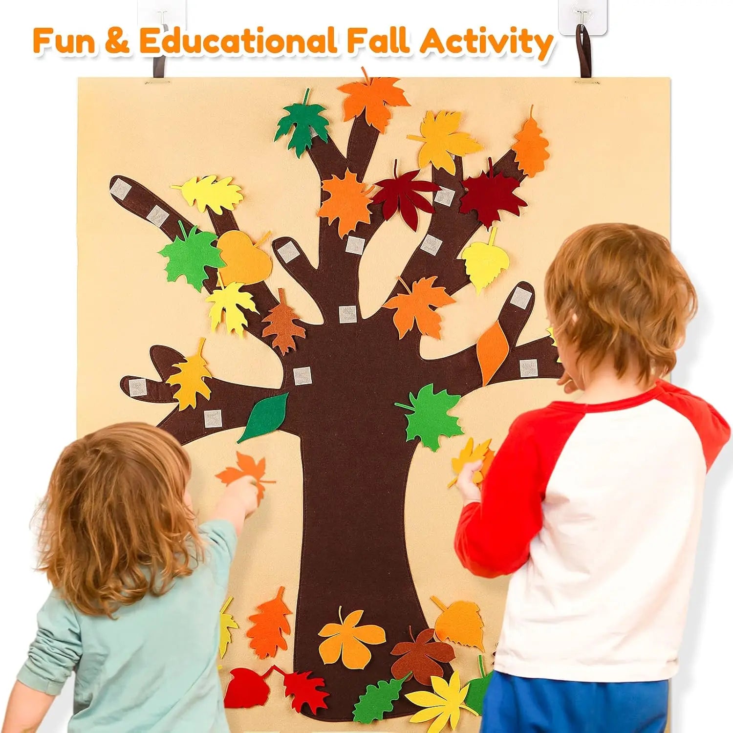Felt Autumn Tree Wall Hanging for Kids – Fall Activity – Oliver & Company