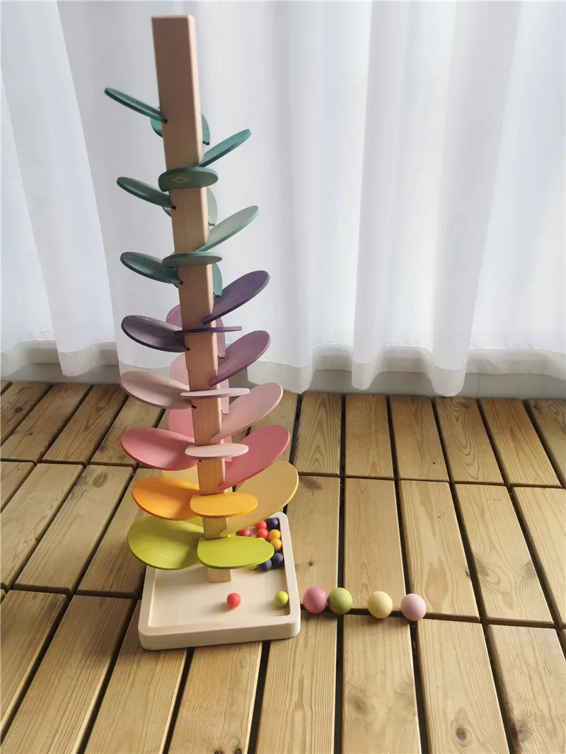 Music Sounding Trees with Balls | Oliver & Company Montessori Toys