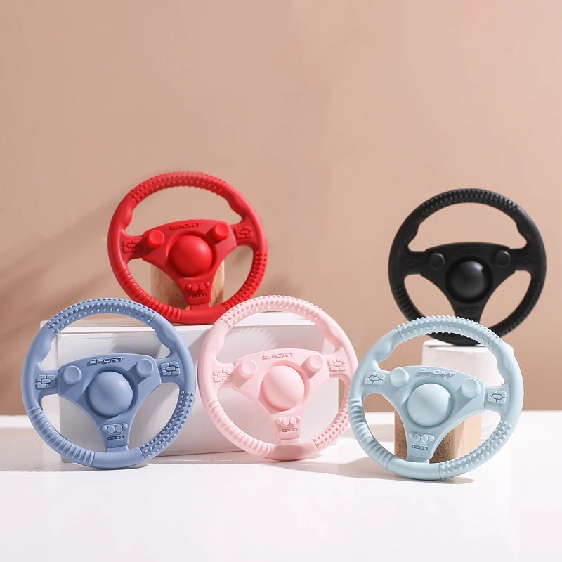 Steering Wheel Silicone Teether