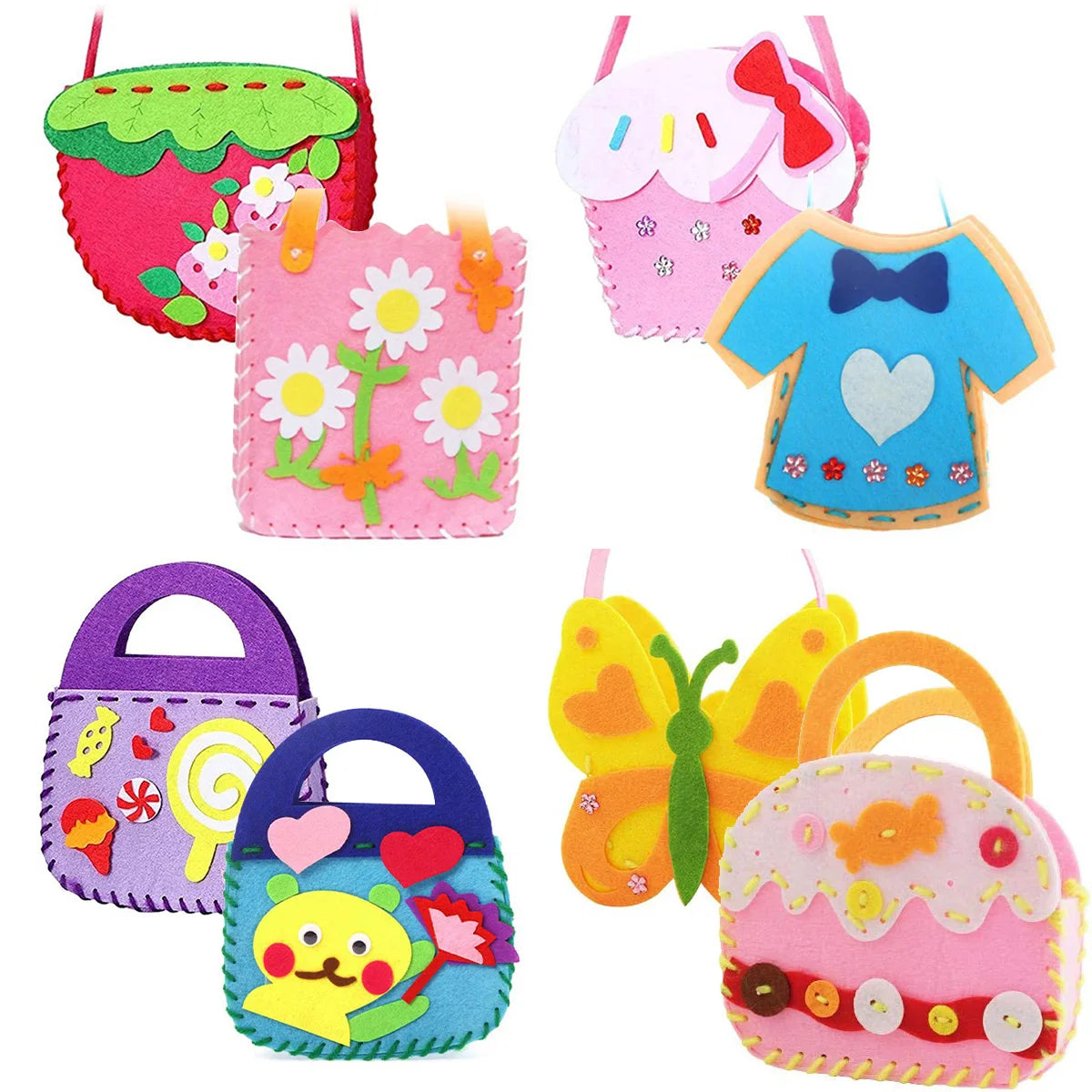 DIY Felt Purse Sewing Kit for Girls – Oliver & Company