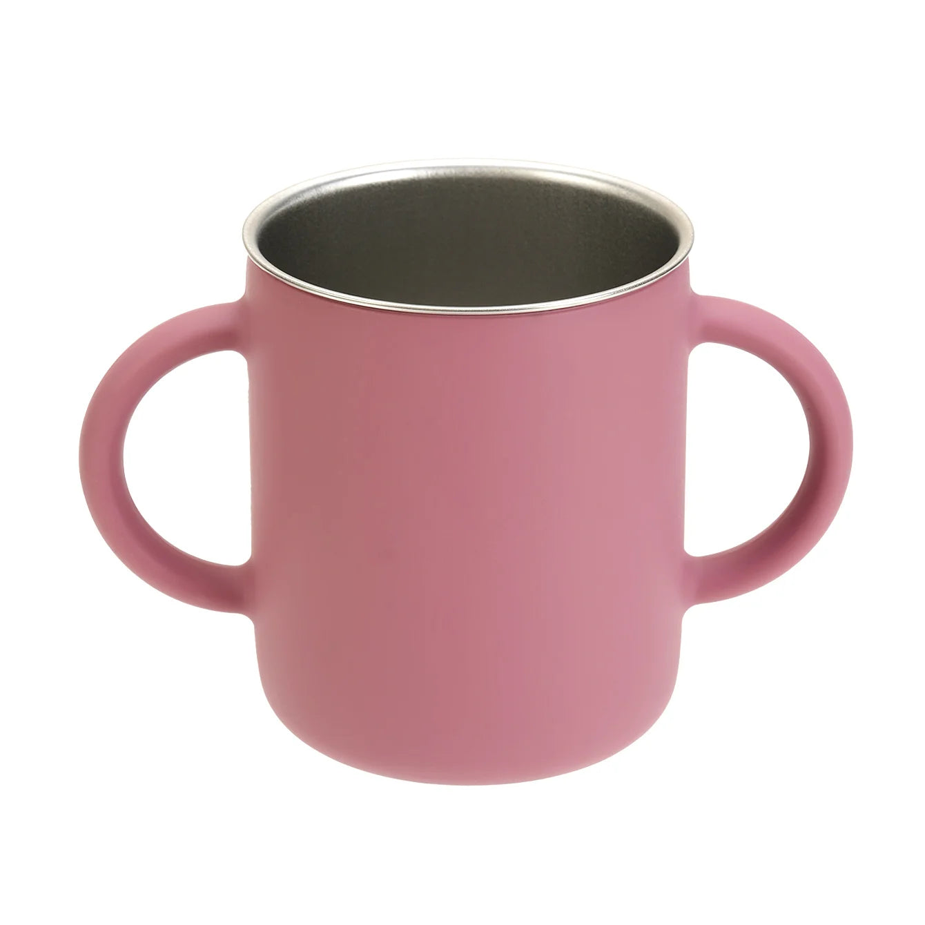 2-in-1 Silicone Baby Cup with Detachable Stainless-Steel Inner | Oliver & Company Montessori Toys