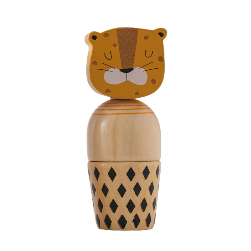 Wooden Animal Screw Toy | Oliver and Company Montessori Toys