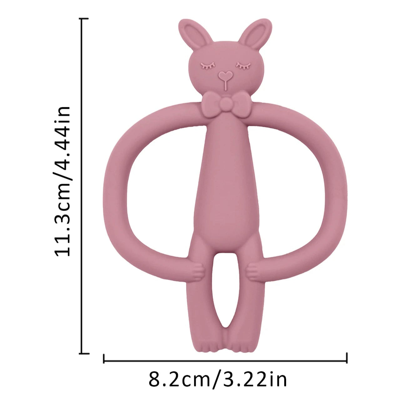 Cartoon Rabbit Silicone Baby Teether