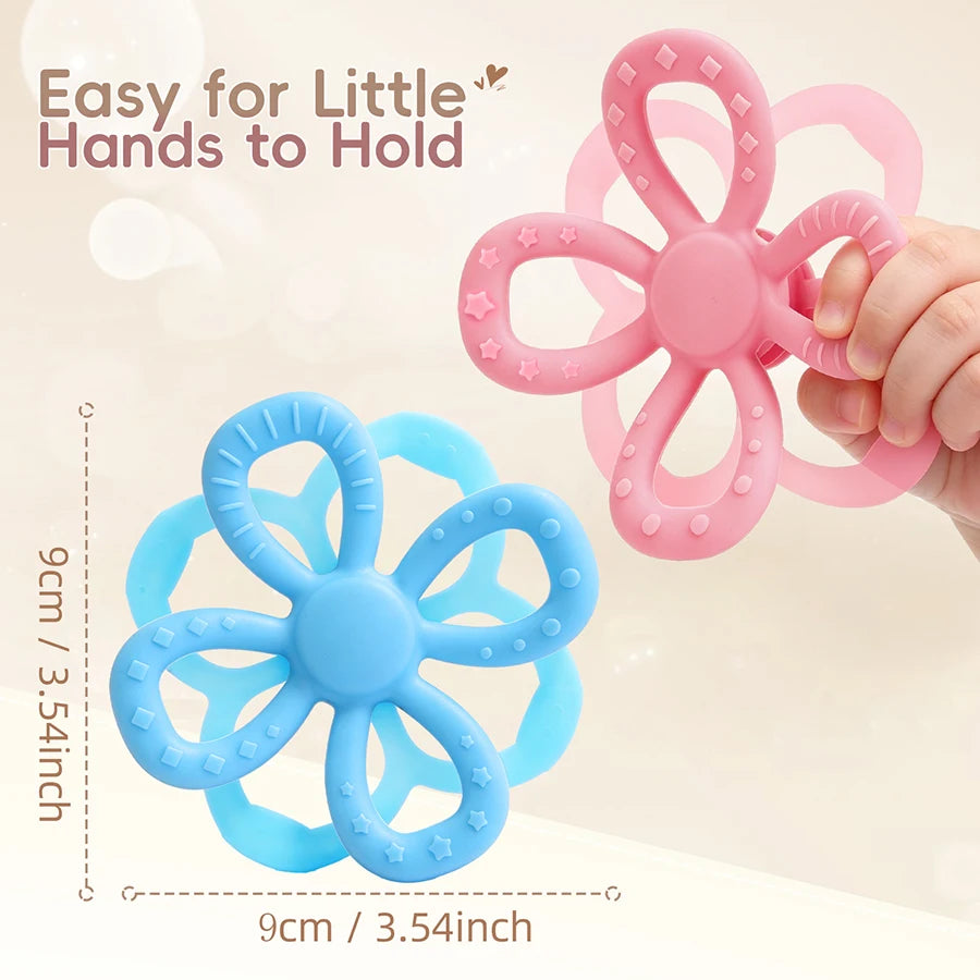 Flower Loop Silicone Teether