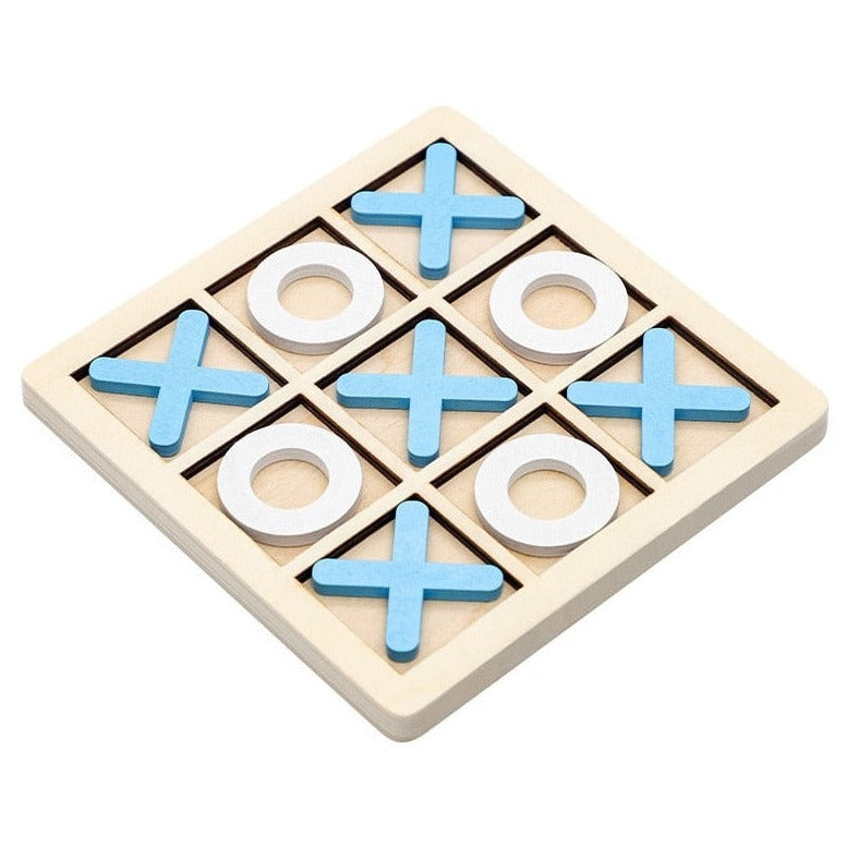Montessori Wooden Mini Tic Tac Toe Game