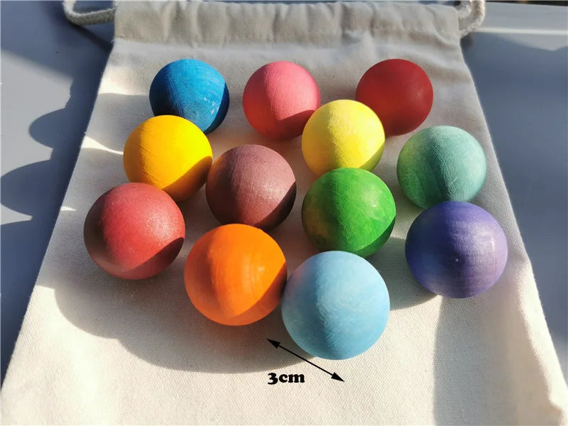 Music Sounding Trees and Marble Run with Balls | Oliver & Company Montessori Toys