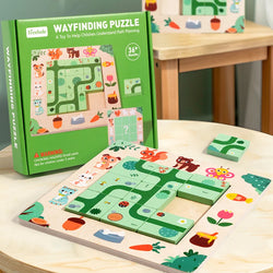 Montessori Wayfinding Puzzle Board | Oliver Montessori