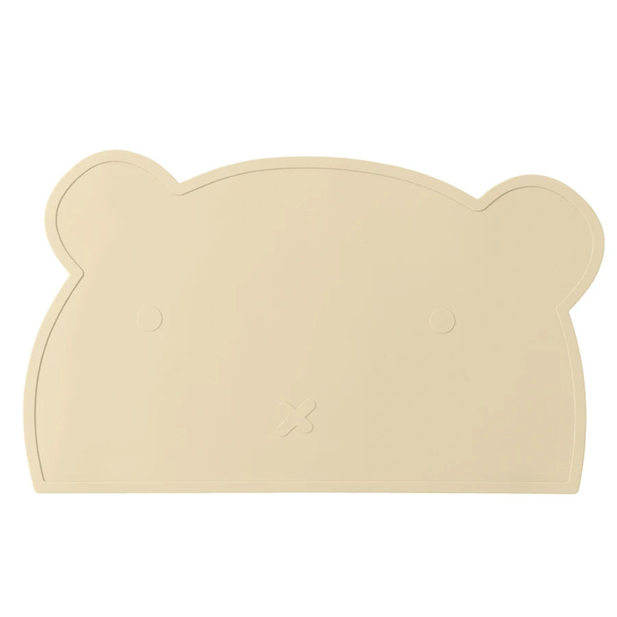 Beach sand bear silicone placemat