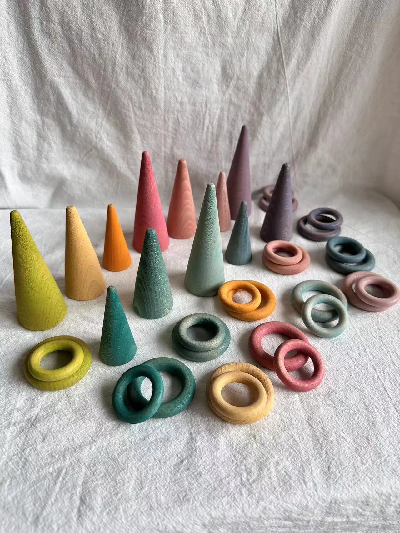 Wooden Building Rollers & Stacking Cylinders