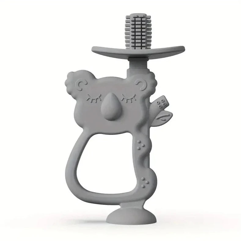 Baby Silicone Training Teether/Toothbrush | Koala Design