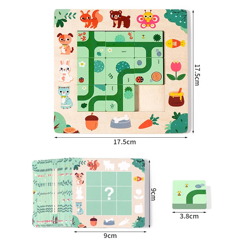 Montessori Wayfinding Puzzle Board | Oliver Montessori