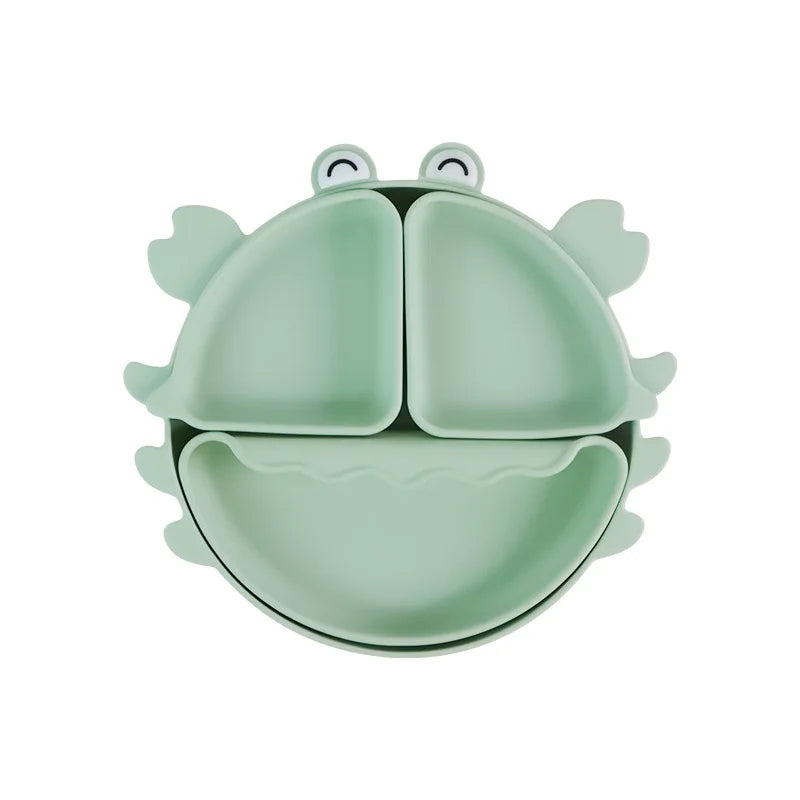Green crab divided suction plate