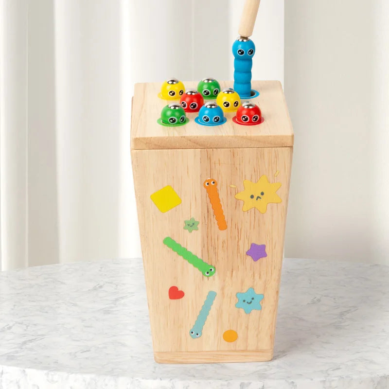 Montessori Color Sorting Cups for Toddlers | 5-in-1 Educational Learning Toy