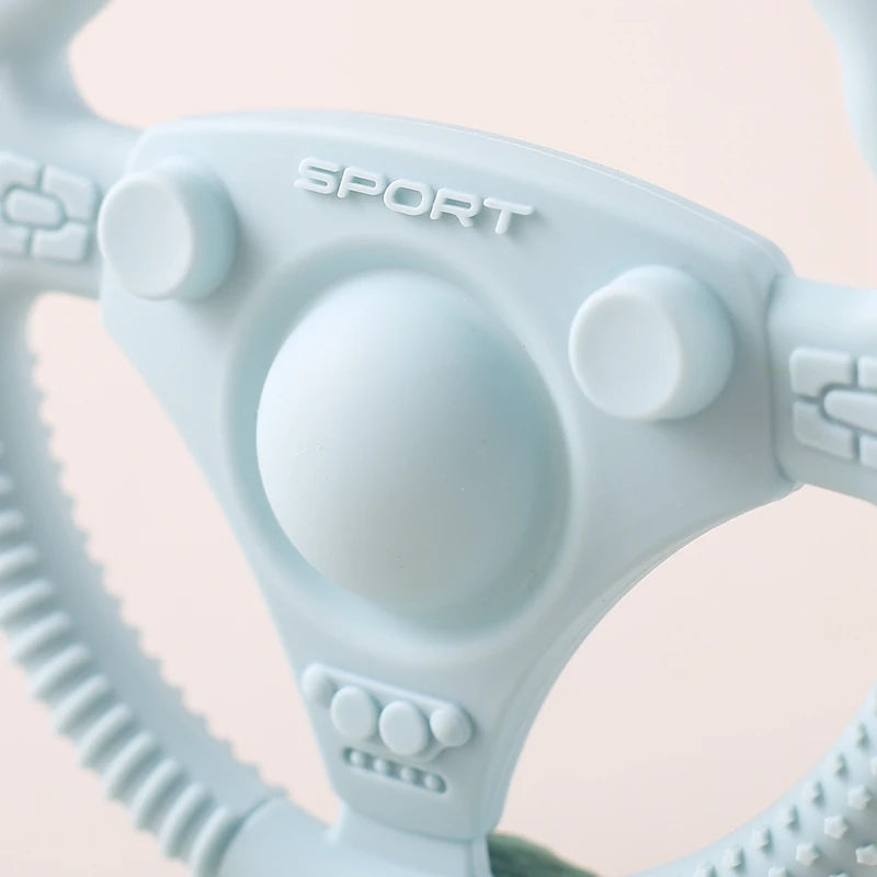 Steering Wheel Silicone Teether