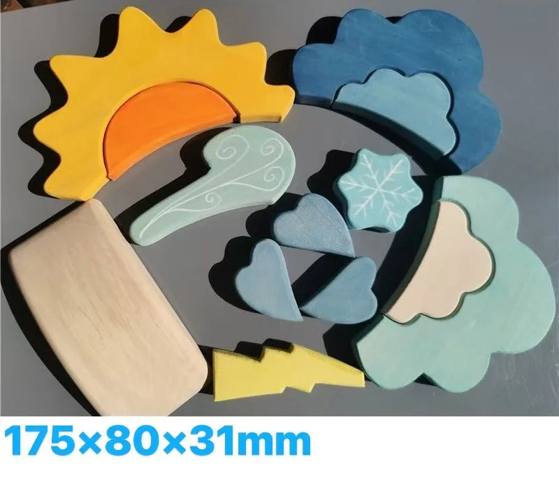 Montessori Deluxe Wooden Stacking Sets