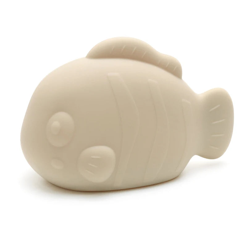 Silicone Fish Bath Toy – Squeeze and Spray Water Toy for Babies
